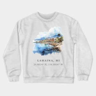 Impressions of Lahaina Crewneck Sweatshirt